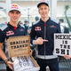 Gasly (left) and Hartley (right) obviously enjoyed the F1 Mexican Grand Prix, with all the talk of them sticking around on the team next year. Photo credIt: Peter Fox/Getty Images
